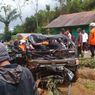 Detik-detik Pikap Masuk Jurang di Ciamis, 8 Penumpang Tewas, Korban Bertumpukan di Bak Mobil Terkurung Terpal