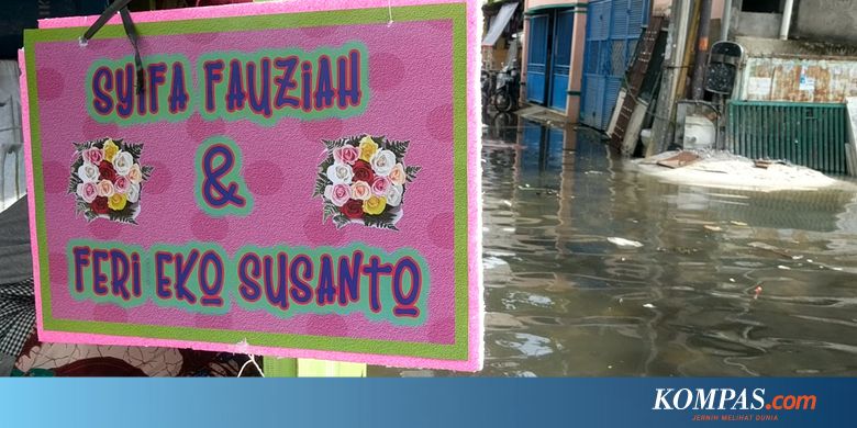 [VIDEO] Berkunjung ke Pesta Pernikahan yang Terkepung Banjir