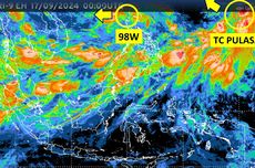 BMKG Deteksi Siklon Tropis Pulasan dan Bibit Siklon 98W, Bisa Picu Hujan Lebat di Indonesia