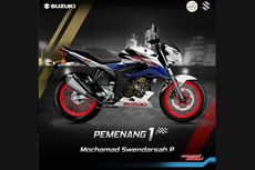 Ini 3 Pemenang Modifikasi Digital Suzuki GSX150 Bandit