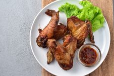 Resep Ayam Goreng Pedas, Sajikan dengan Kemangi