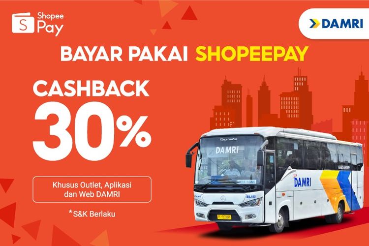 Promo tiket bus Damri