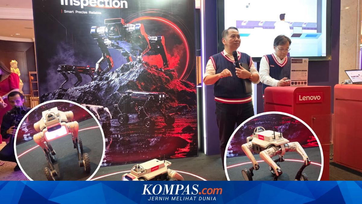 Lenovo Showcases Bot MC Robodog for Industrial Inspection at Tech Day 2026