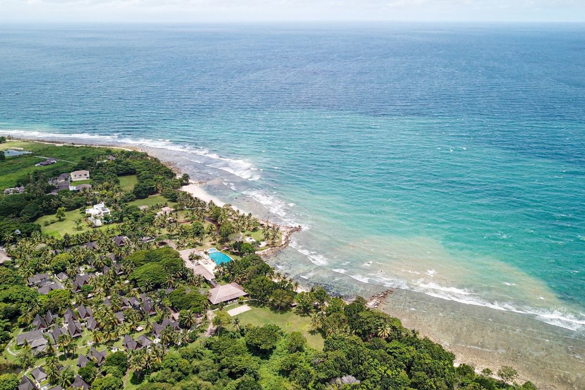 The Tanjung Lesung Tourism Special Economic Zone (KEK) Economic Zone in Pandeglang, Banten.