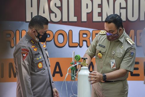 Anies Minta Polisi Pajang Foto Penjahat Kemanusiaan Saat Pandemi Covid-19