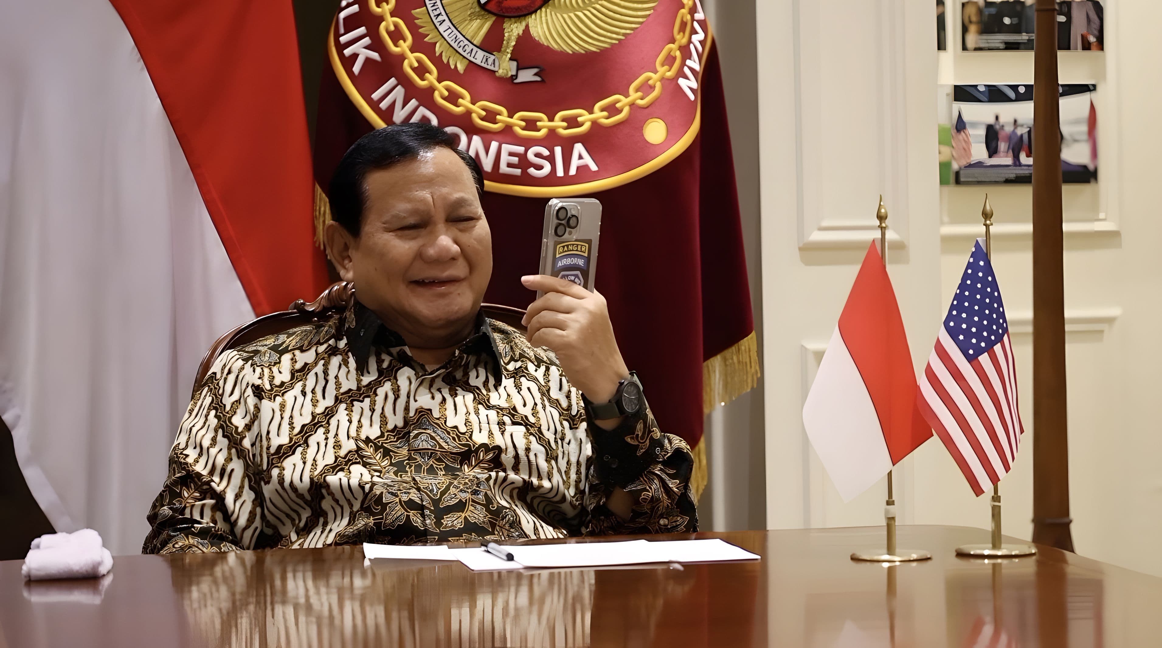 Prabowo Absen dalam Acara Halalbihalal PKS