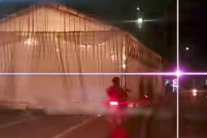 Tenda Hajatan Kades di Banyuwangi Tutup Jalur Nasional, Warga Protes