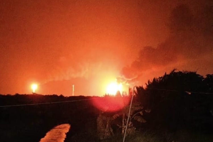 Muncul Kobaran Api Besar di Area Kilang Balongan Indramayu hingga Gegerkan Warga, Pertamina Beri Penjelasan