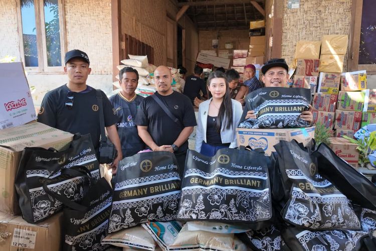 Germany Brilliant Salurkan Bantuan CSR, Pulihkan Desa Adat Sade