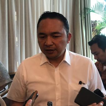 Mantan Direktur Utama Garuda Indonesia Ari Askhara di Jakarta, Selasa (15/1/2019).