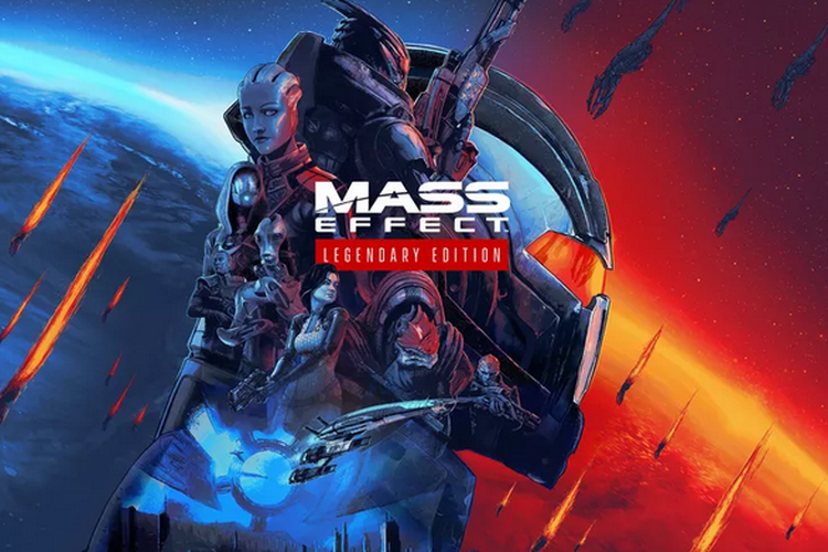Ilustrasi game Mass Effect Legendary Edition