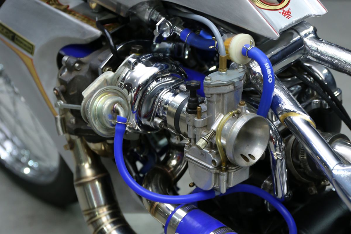 KTM Duke 200 dijejali turbocharger oleh GTX Motorcustom