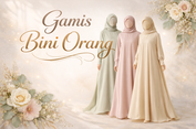 “Gamis Bini Orang” Jadi Tren Baju Lebaran 2026, Seperti Apa Bentuknya?