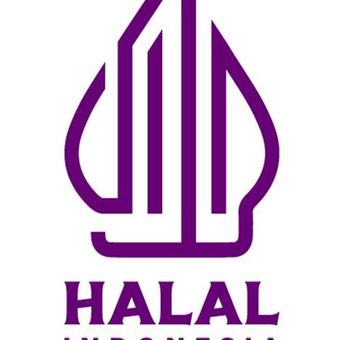 ilustrasi logo halal. 