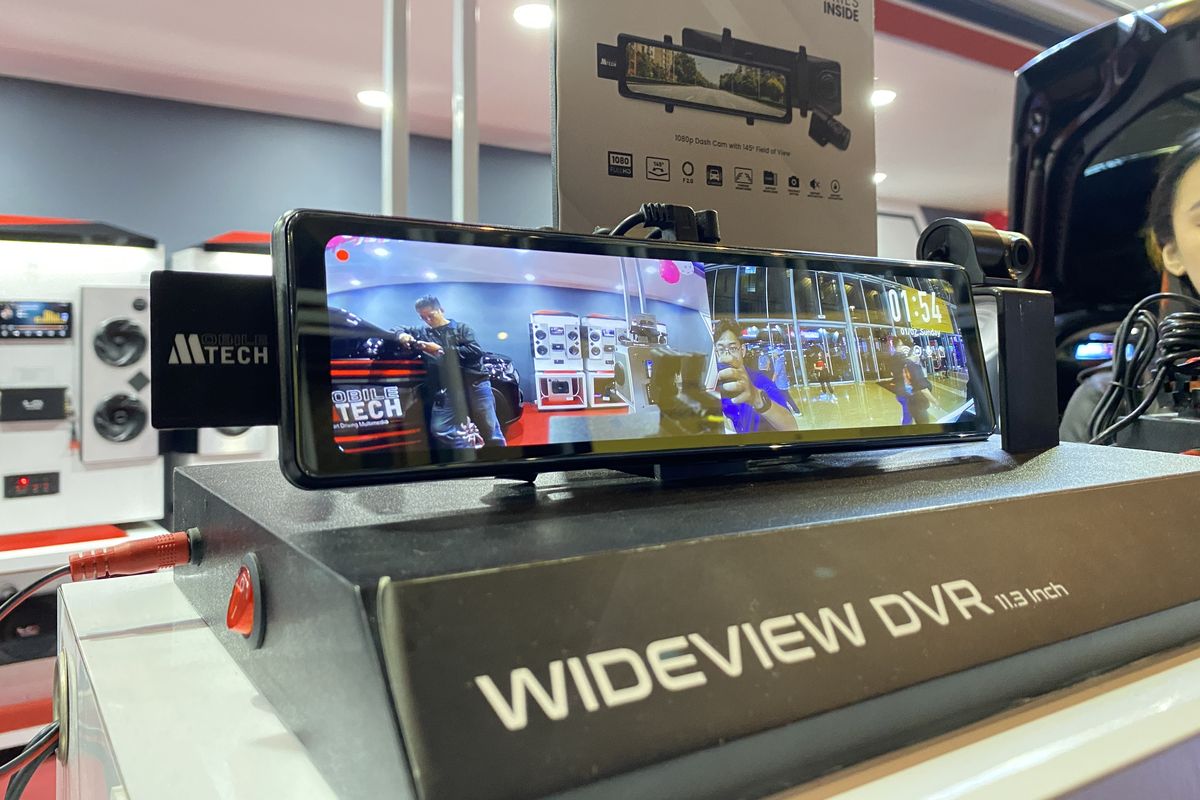 Pilihan dashcam mobil murah di GIIAS 2023, harga di bawah Rp 1 juta