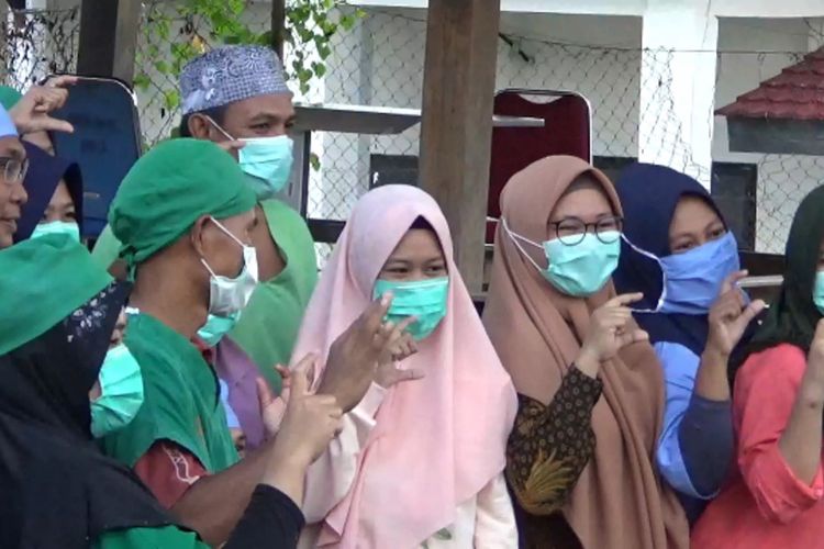 Dua Pasien PDP Covid-19 Negetif Dipulangkan Dokter di RSUD Andi Makkasau Parepare