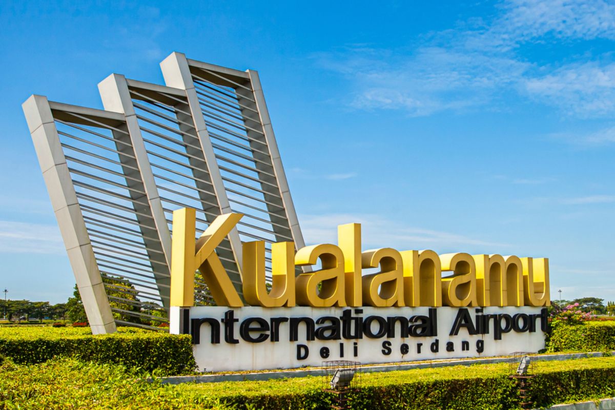 Ilustrasi Bandara Internasional Kualanamu Medan.