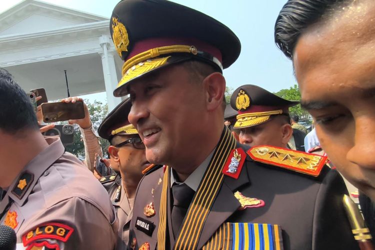 Jelang Dilantik Jadi Kapolri, Suyudi Tiba di Istana dengan Pengawalan Ketat