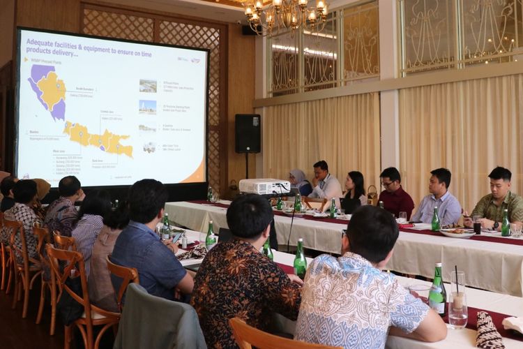 Analyst Meeting yang digelar Waskita Beton Precast pada Selasa (16/1/2024) di Jakarta. 

