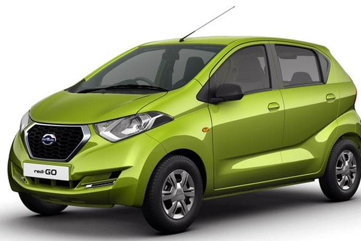 Datsun redi-GO resmi diperkenalkan di New Delhi, India, Kamis (14/4/2016).