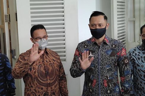 AHY Temui Anies di Balai Kota