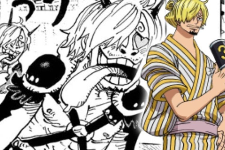 Karakter Sanji di One Piece. Dia akan muncul di One Piece: Red