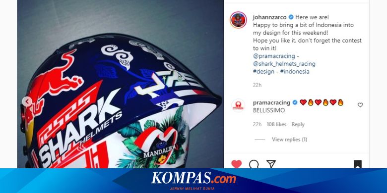 Helm johann zarco online