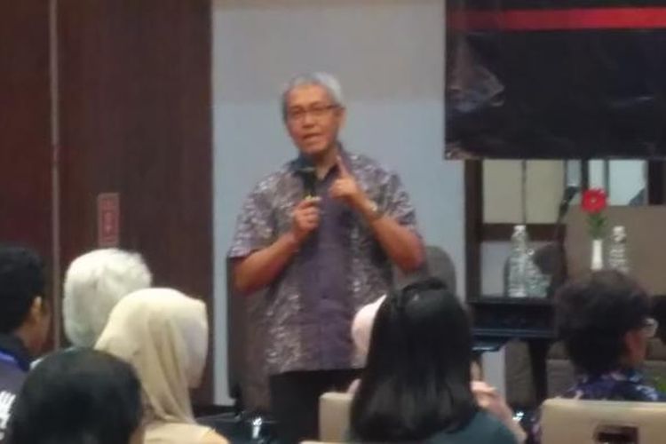 Sekretaris Jenderal TII Dadang Sasongko di Hotel Saripan Pasific, Jakarta, Rabu (25/1/2017).