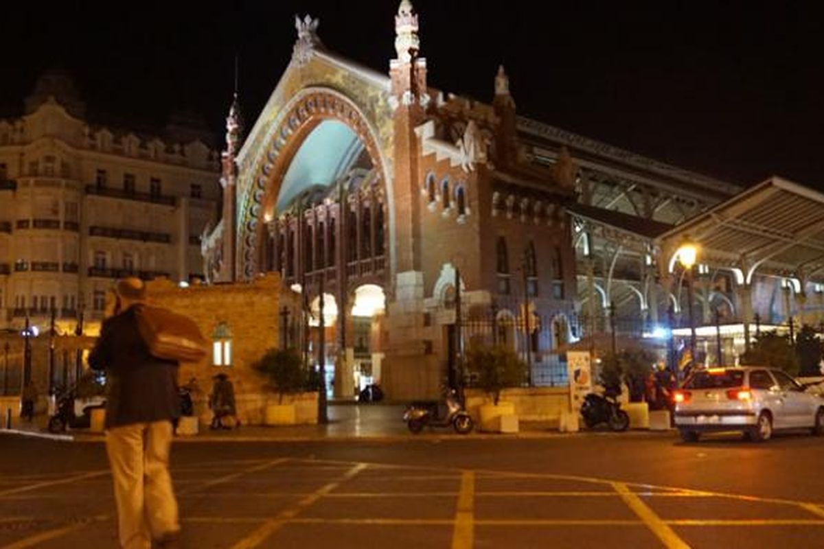 Colon Market di Valencia, Spanyol, Selasa (10/11/2015). Colon Market merupakan salah satu destinasi wisata di kota Valencia.