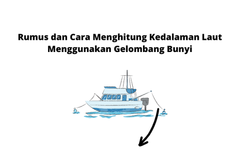 Rumus dan Cara Menghitung Kedalaman Laut Menggunakan Gelombang Bunyi