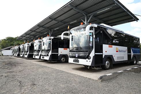 Spesifikasi Bus Listrik PT MAB yang digunakan PT Bukit Asam 