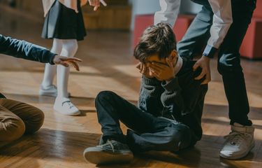 Ilustrasi bullying di sekolah.