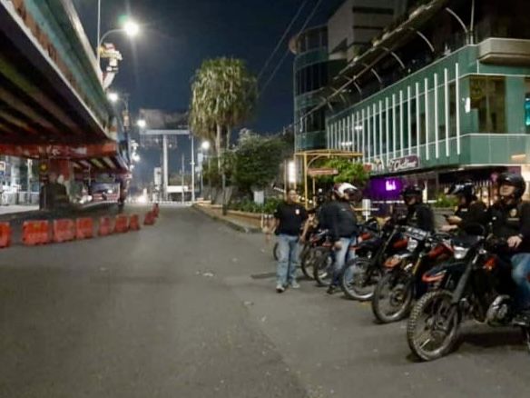 Patroli Geng Motor di Jalan Protokol, Polisi Bubarkan Balap Liar