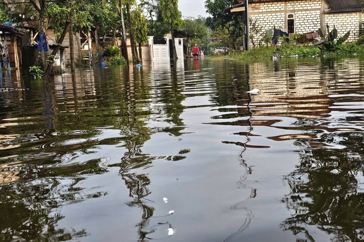 Banjir di Pati Rendam 8 Desa di 3 Kecamatan, Ketinggian Air capai 1 Meter