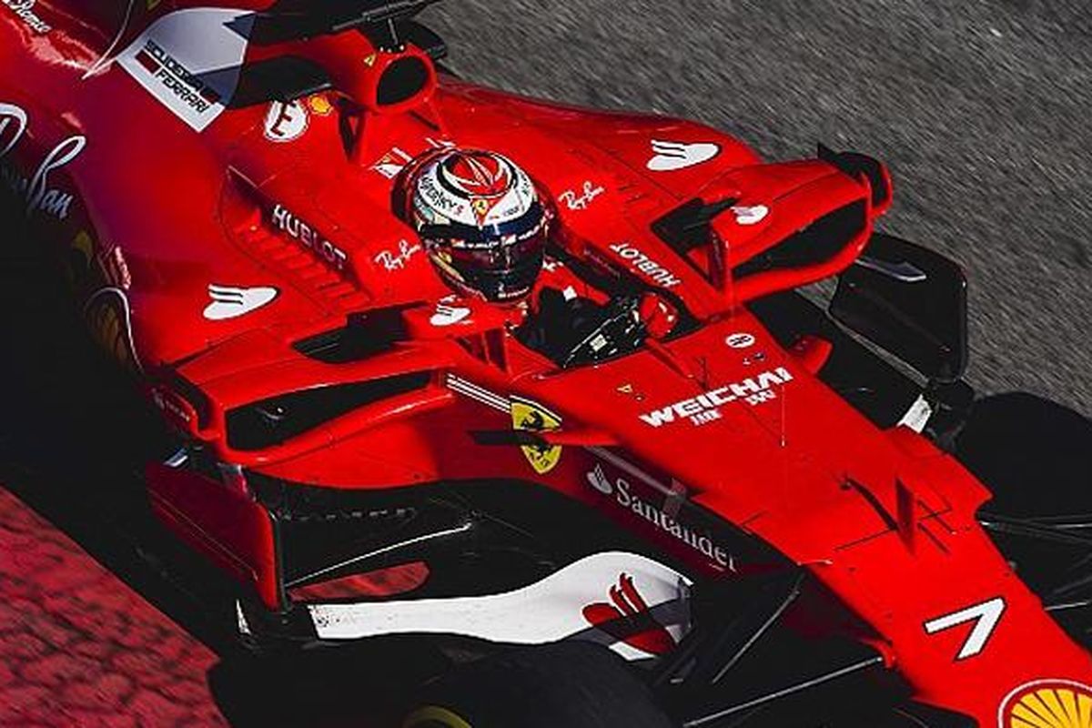 Kimi Raikkonen kuasai hari terakhir tes pramusim pertama F1