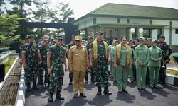 TNI Bangun Infrastruktur dan Fasum Selama TMMD, Pj Gubernur Riau Ucapkan Terima Kasih