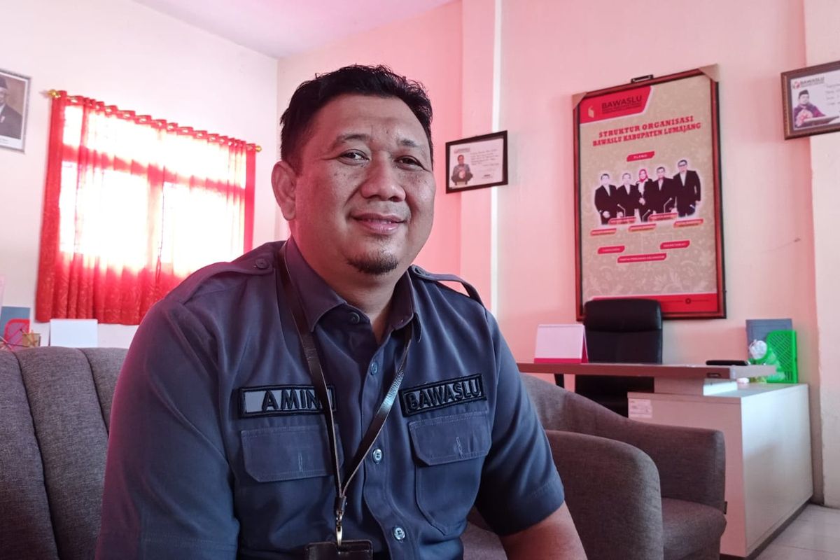 Ketua Bawaslu Lumajang Amin Shobari