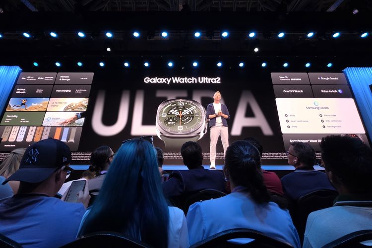 Smartwatch Samsung Galaxy Watch Ultra 2 Resmi, Pakai Layar 5.000 Nits dan Baterai Silikon