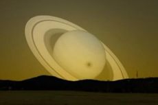 Seperti Apa Wajah Saturnus bila Terlempar ke Dekat Bumi?