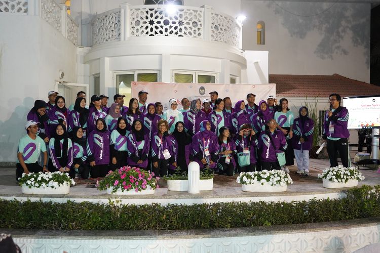 Kedutaan Besar Republik Indonesia (KBRI) di Doha, Qatar, menggelar malam apresiasi untuk para volunteer atau sukarelawan Indonesia yang terlibat dalam Piala Dunia 2022. Kegiatan diselenggarakan di Wisma Duta, Jalan Istiqlal, Doha, Jumat (23/12/2022). 