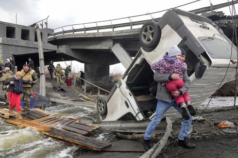 7 Pengungsi Ukraina Dilaporkan Tewas Ditembaki Pasukan Rusia, Termasuk Seorang Anak