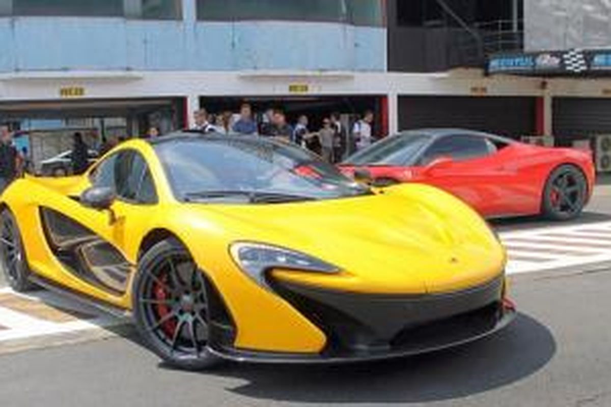 McLaren P1 di Sirkuit Sentul