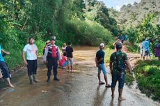 Tanah Longsor Tutup Akses Lebong-Rejang Lebong di Bengkulu