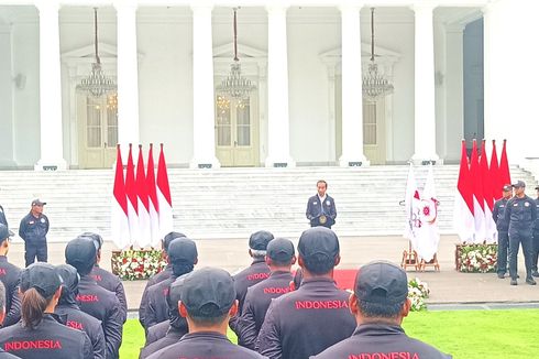 Lepas Kontingen Indonesia untuk Asian Games 2023, Jokowi: Target Masuk 10 Besar