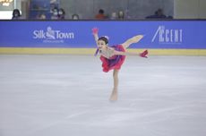 Ratusan Atlet Unjuk Kemampuan di Indonesia Ice Skating Open 2023