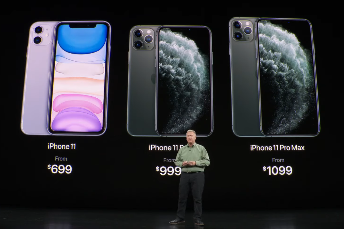 Ilustrasi harga trio iPhone 11