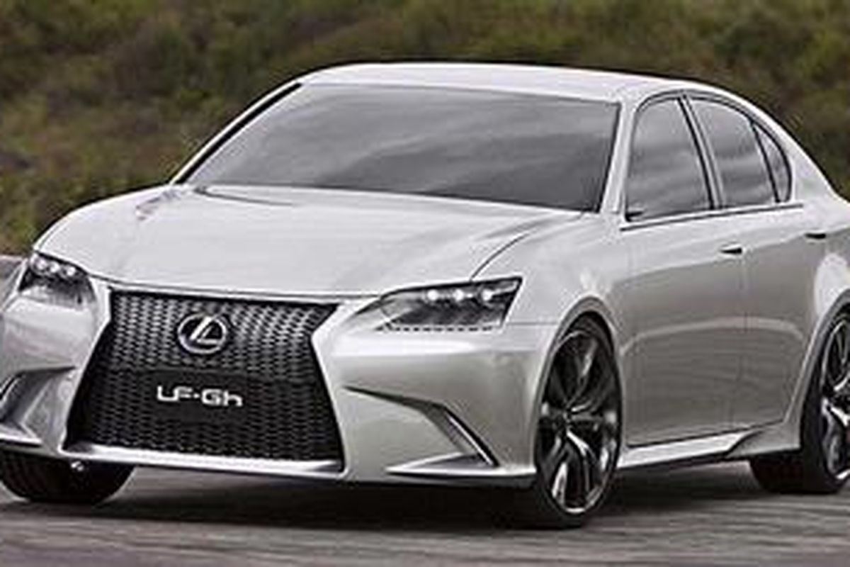 Konsep terbaru Lexus untuk sedan touring, LF-Gh
