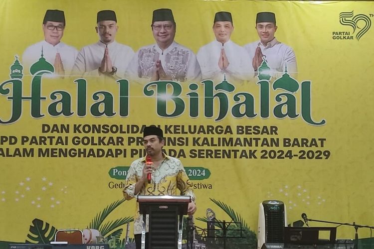 Ketua Dewan Pimpinan Daerah (DPD) Partai Golkar Kalimantan Barat (Kalbar) Maman Abdurrahman
