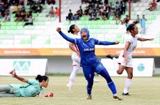 Final Bertabur Bintang Timnas Indonesia, Jabar Raih Emas Bola Putri PON 2024