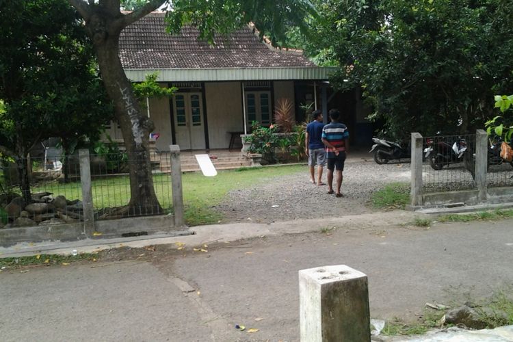 Rumah Terduga Teroris Ir, di desa Randusari Rowosari Kendal. KOMPAS.Com /Slamet Priyatin 